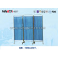 Stainless steel three fold screen